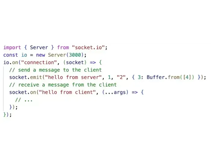 Socket.IO服务器代码